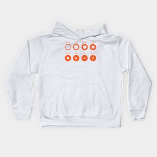 F-Stops-Orange Kids Hoodie